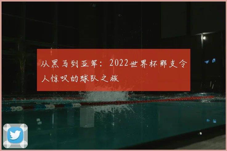 从黑马到亚军：2022世界杯那支令人惊叹的球队之旅